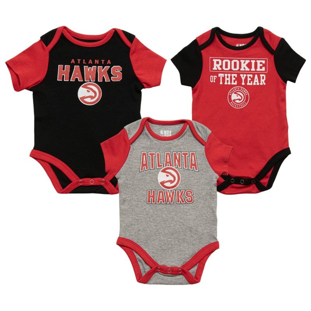 NBA Atlanta Hawks Rookie of the Year 3pc Infant Bodysuit Set, 6-9 Months